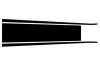 Single Stripe - Eliminator - Hood - Repro ~ 1970 Mercury Cougar Eliminator 34034,1970,1970 cougar,D0W,cougar,eliminator,hood,kit,mercury,mercury cougar,repro,single,stripe