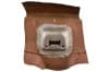 Body Plate - Rear Axle Center - Used ~ 1968 Mercury Cougar 1967,1967 cougar,1968,1968 cougar,C7W,C8W,axle,body,bumper,center,cougar,mercury,mercury cougar,plate,reinforcing plate,under body,34051