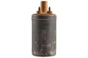 Ignition Coil - Yellow Top - Used ~ 1967 - 1973 Mercury Cougar / 1965 - 1973 Ford Mustang  1965,1966,1967,1967 cougar,1967 mustang,1968,1968 cougar,1968 mustang,1969,1969 cougar,1969 mustang,1970,1970 cougar,1970 mustang,1971,1971 cougar,1971 mustang,1972,1972 cougar,1972 mustang,1973,1973 cougar,1973 mustang,c7w,c7z,c8w,c8z,c9w,c9z,coil,cougar,d0w,d0z,d1w,d1z,d2w,d2z,d3w,d3z,ford,ford mustang,ignition,mercury,mercury cougar,mustang,new,repro,reproduction,top,yellow,15284