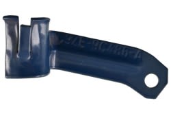 Mounting Bracket - Smog Canister - Boss 302 - Repro ~ 1969 Mercury Cougar / 1969 Ford Mustang  1969 cougar,1969 mustang,boss,302,bracket,c9w,c9z,canister,cougar,ford,ford mustang,boss2,mercury,mercury cougar,mounting,mustang,smog,repro,new,34091