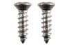 Screws - 1968 Coat Hook - PAIR - Repro ~ 1968 Mercury Cougar / 1968 Ford Mustang 1968,68,c8w,c8z,hook,screw,shoulder,belt,clip,coat,new,reproduction,repro,34139,mustang,cougar,phillips,head