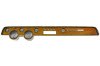 Gauge Cluster Assembly - XR7 - w/ A/C - Grade A - Used ~ 1967 Mercury Cougar 1967,1967 cougar,assembly,c7w,cluster,cougar,gauge,mercury,mercury cougar,used,xr7,grade a,grade,a,complete,34155,restored,gauge,cluster,pack,instrument,bezel,reproduction,xr7,rallye,woodgrain,fascia,complete,conversion,walnut,faux,wood,oem,original,stock,tachometer,burl,wood,grain
