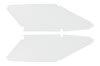 Sail Panels - Interior - WHITE - Economy - Repro ~ 1969 - 1970 Mercury Cougar 1969,1969 cougar,1970,1970 cougar,aqua,c9w,cougar,d0w,head,headliner,interior,liner,mercury,mercury cougar,new,panels,repro,reproduction,sail,economy,34161,fabric,interior,roof,liner,xr7,white