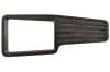 Shifter Insert - BLACK - STD/XR7 - New ~ 1967 - 1968 Mercury Cougar 34172,1967,1967 cougar,1968,1968 cougar,3d,C7W,C8W,console,cougar,cover,insert,manual,mercury,mercury cougar,plastic,plate,printed,repro,shift,shifter,black,std/xr7,tranny,transmission