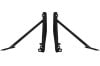 Bumper Brackets - Front - Set of 4 - Repro ~ 1967 - 1968 Mercury Cougar 1967,1967 cougar,1968,1968 cougar,brackets,bumper,c7w,c8w,cougar,four,front,mercury,mercury cougar,set,34177,acp,repro,reproduction,FW-BB001A,C7WY-17754/55/66/67-A