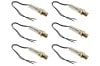 Taillight Socket and Pigtail - Set of 6 - Repro ~ 1971 - 1973 Mercury Cougar