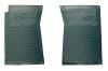 Floor Mats - Rubber - Cougar Logo - Front Only - Dark Green - NOS ~ 1967 - 1973 Mercury Cougar 1970,1970 cougar,1971,1971 cougar,1972,1972 cougar,1973,1973 cougar,D0W,D1W,D2W,D3W,cougar,mercury,mercury cougar,1967,1967 cougar,1968,1968 cougar,1969,1969 cougar,C7W,C8W,C9W,cougar,embossed,engraved,floor,floor mat,logo,mats,mercury,mercury cougar,rubber,nos,new,old,stock,dark,green,34230,mats