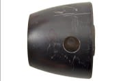 Extension - Fixed Steering Column Tube - Used ~ 1968 - 1969 Mercury Cougar / 1968 - 1969 Ford Mustang  C8AZ-3790-A,1968,1968 cougar,1968 mustang,1969,1969 cougar,1969 mustang,C8W,C8Z,C9W,C9Z,column,cougar,cover,ford,ford mustang,mercury,mercury cougar,mustang,steering,fixed,tube,used,extension,flange,sleeve,34258