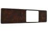 Insert - Center Console - XR7 - Burl - PREMIUM - Repro ~ 1969 Mercury Cougar 1969,1969 cougar,burl,c9w,center,center console,console,cougar,grain,insert,mercury,mercury cougar,new,plate,repro,reproduction,wood,woodgrain,xr7,deal,34264,premium