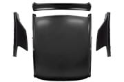 Roof Repair Kit - Repro ~ 1969 - 1970 Mercury Cougar  32740-clone1 1969,1969 cougar,1970,1970 cougar,C9W,D0W,c,c pillar,chanel,channel,cougar,kit,mercury,mercury cougar,metal,panel,pillar,pillars,rear,repair,replace,replacement,repro,reproduction,roof,sail,set,sheet,window