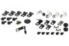 Fuel / Brake Line - Clamp Kit - Coupe - Repro ~ 1969 Mercury Cougar - 1969 Ford Mustang 1969,1969 cougar,1969 mustang,brake,c9w,c9z,clamp,cougar,coupe,ford,ford mustang,fuel,kit,line,mercury,mercury cougar,mounting,mustang,new,repro,reproduction,brake,line,rubber,grommet,line,kit,clip,fastener,installation,hardware,AMK,break,41054