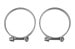 Fuel Tank - Filler Hose Clamps - Pair - Repro ~ 1967 - 1970 Mercury Cougar - 1967 - 1970 Ford Mustang 1001760,e1f14 1967,1967 cougar,1967 mustang,1968,1968 cougar,1968 mustang,1969,1969 cougar,1969 mustang,1970,1970 cougar,1970 mustang,c7w,c7z,c8w,c8z,c9w,c9z,clamps,cougar,d0w,d0z,filler,ford,ford mustang,fuel,hose,mercury,mercury cougar,mustang,neck,new,pair,repro,reproduction,tank,driver,drivers,driver