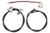 Battery Cables - 302 / 351 - Standard Draw - CONCOURS CORRECT - Repro ~ 1970 - 1971 Mercury Cougar / 1970 - 1971 Ford Mustang 1970,1970 cougar,1970 mustang,1971,1971 cougar,1971 mustang,battery,cables,concours,correct,cougar,d0w,d0z,d1w,d1z,draw,ford,ford mustang,mercury,mercury cougar,mustang,new,repro,reproduction,standard,41981