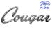 Emblem - Fender Extension - COUGAR Script - NOS ~ 1969 - 1970 Mercury Cougar 1002370 1969,1969 cougar,1970,1970 cougar,c9w,cougar,d0w,emblem,extension,fender,mercury,mercury cougar,new,new old stock,nos,old,panel,quarter,script,stock,42370
