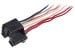 Wiring Pigtail - Under Dash Harness to the Windshield Wiper Switch - Used ~ 1967 - 1968 Mercury Cougar 6521539 1967,1967 cougar,1968,1968 cougar,c7w,c8w,cougar,dash,harness,loom,main,mercury,mercury cougar,pigtail,plug,repair,switch,under,used,windshield,wiper,wiring,15637
