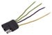 Wiring Pigtail - Under Dash Harness - Passenger Side Leads to Fuel Sender / K-8/9 Relay - Used ~ 1967 - 1968 Mercury Cougar 6521562 1967,1967 cougar,1968,1968 cougar,c7w,c8w,cougar,dash,fuel,harness,lead,leads,loom,mercury,mercury cougar,passenger,pigtail,plug,relay,sender,side,under,used,wiring,passenger,passengers,passenger