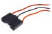 Wiring Pigtail - Under Dash Harness to Turn Signal Indicator Relay - Used ~ 1967 - 1968 Mercury Cougar 6521572 1967,1967 cougar,1968,1968 cougar,c7w,c8w,cougar,dash,harness,indicator,loom,main,mercury,mercury cougar,pigtail,plug,relay,signal,standard,turn,under,used,wiring,xr7,15670,turn lamp