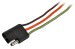 Wiring Pigtail - Taillight Harness Connection at Driver Door Jamb - Used ~ 1967 Mercury Cougar 7041 13a449,1967,1967 cougar,c7w,connection,cougar,door,driver,hand,harness,jamb,left,loom,main,mercury,mercury cougar,pigtail,plug,repair,side,taillight,used,wiring,driver,drivers,driver